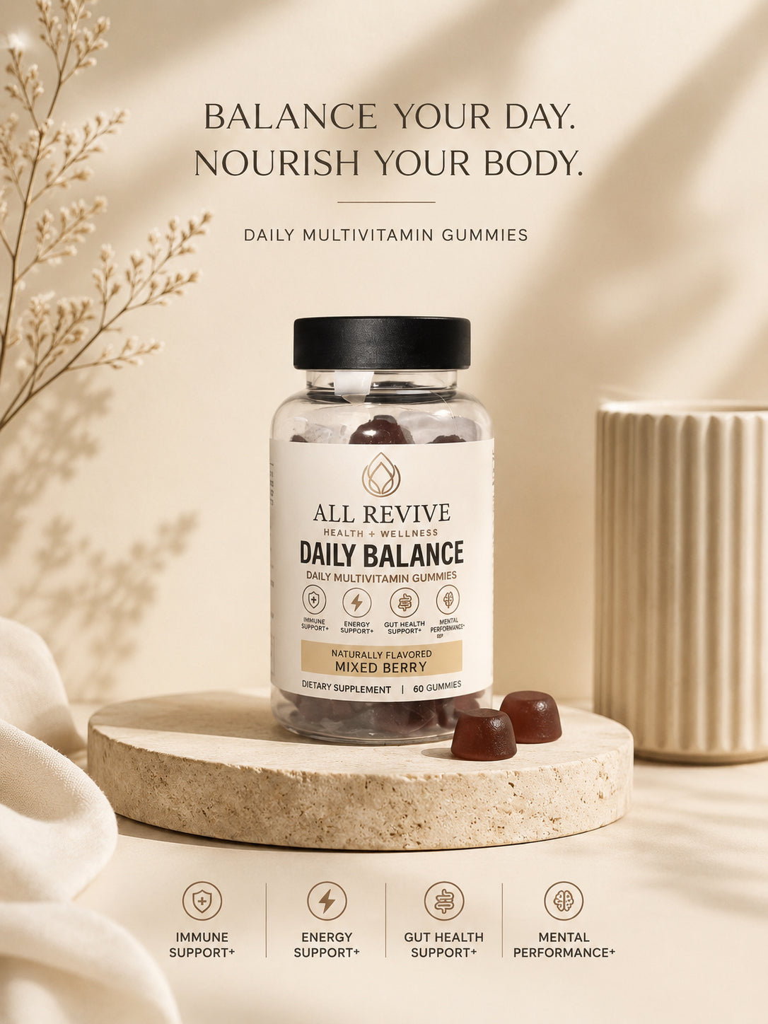 Daily Balance Multivitamin Gummies